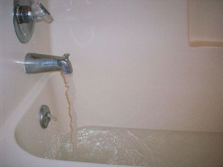 Bathroom Tap Bathwater