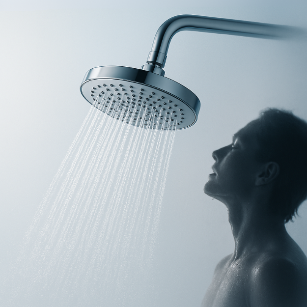 Shower misty foggy purity