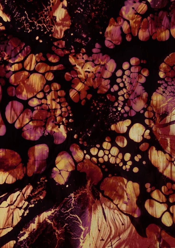 Abstract cell structure - how hard water affects skin and hair.