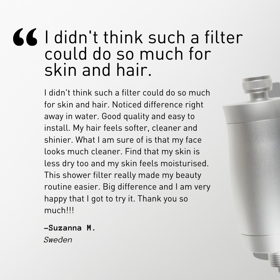 Nordisk Duschvattenfilter Nordisk Renhet