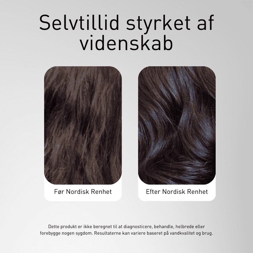 Brusehoved dyser detaljebillede — over 250 mikrodyser for jævn stråle