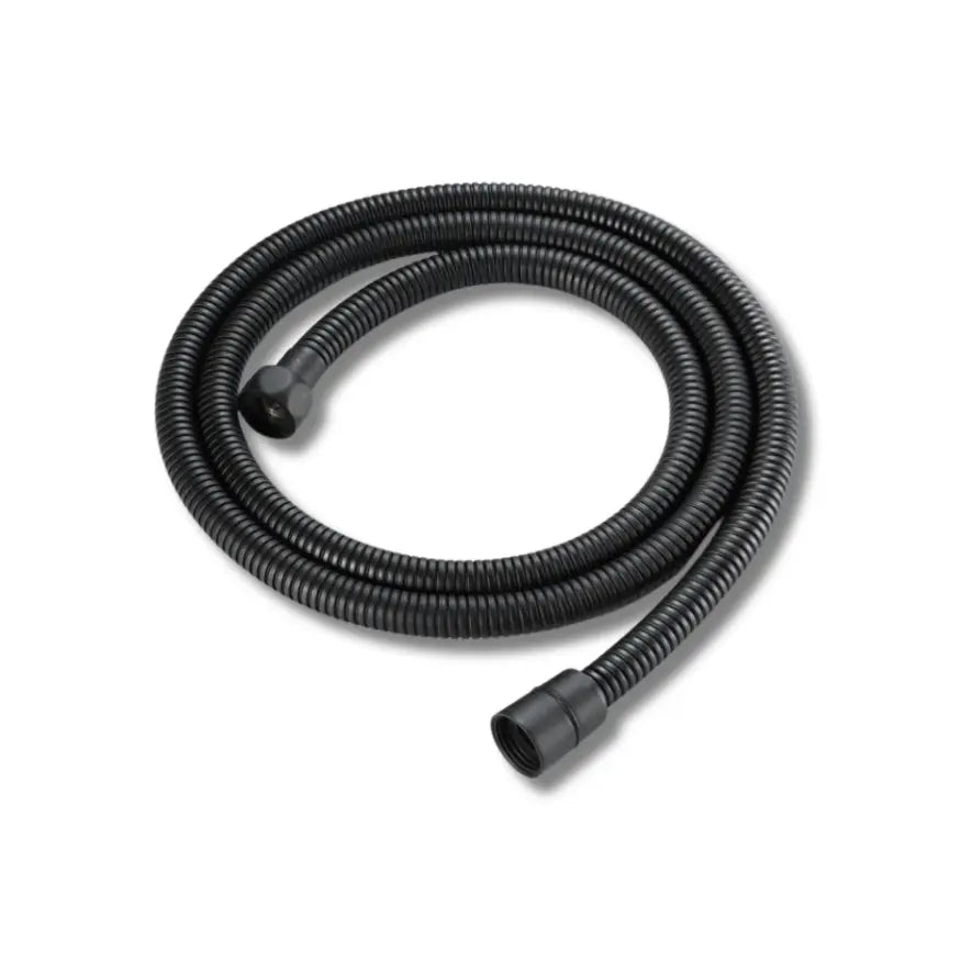 Nordisk Shower Hose — silver stainless steel braided exterior flexible hose